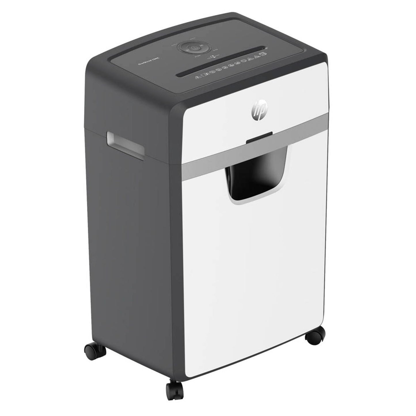 HP OneShred 16MC Aktenvernichter mit Partikelschnitt P-5, 2 x 15 mm, bis , weiß | 2808