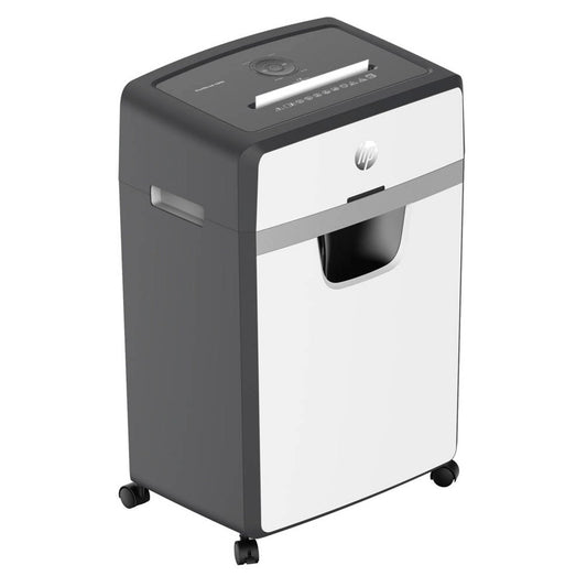 HP OneShred 16MC Aktenvernichter mit Partikelschnitt P-5, 2 x 15 mm, bis , weiß | 2808