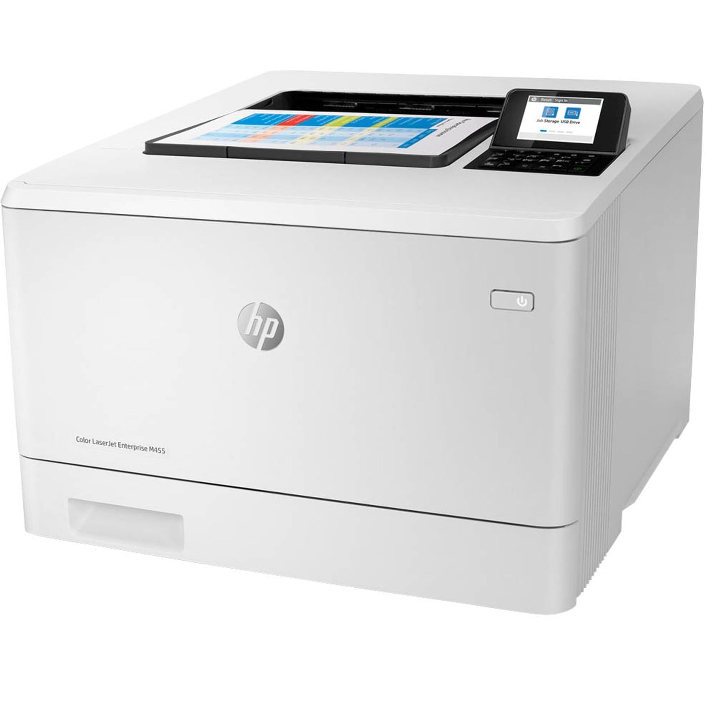 HP Color LaserJet Enterprise M455dn Farb-Laserdrucker weiß | 3PZ95A