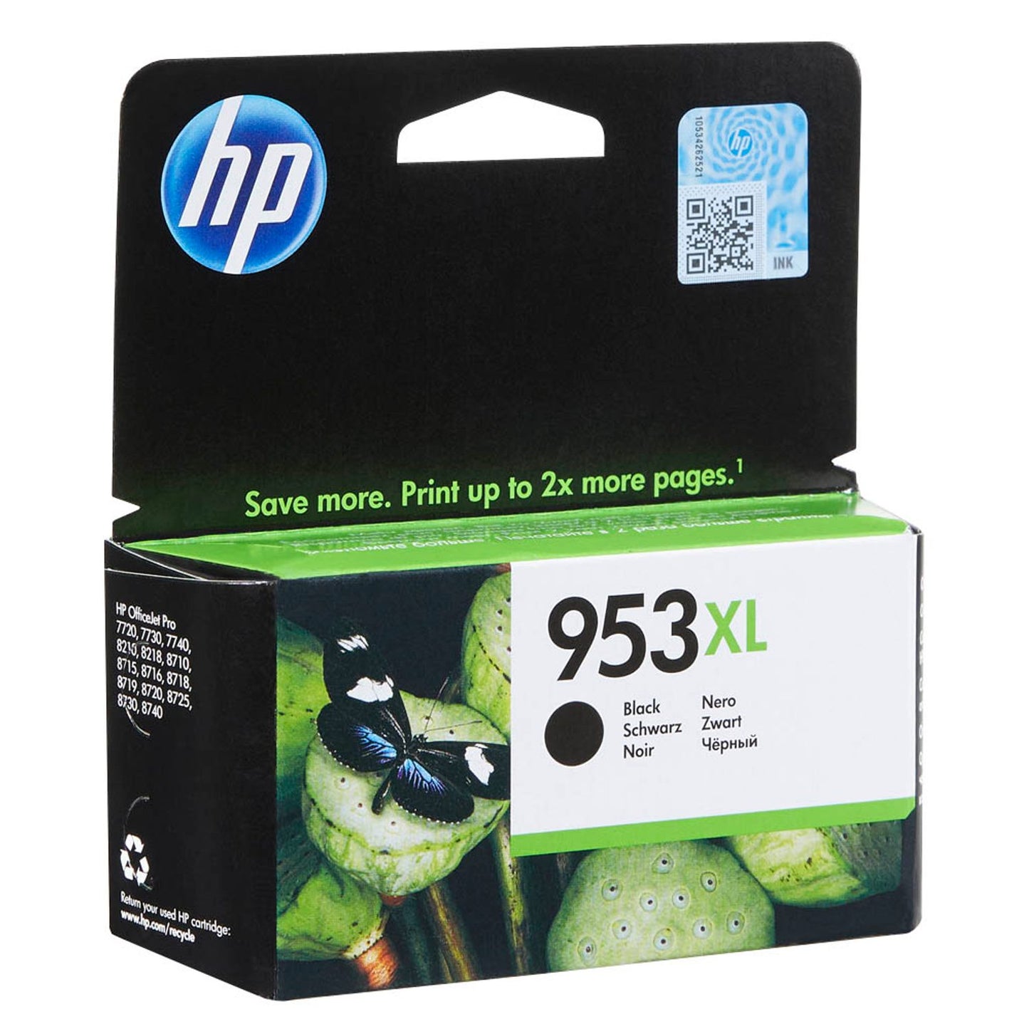 HP 953XL () schwarz Druckerpatrone | L0S70AE