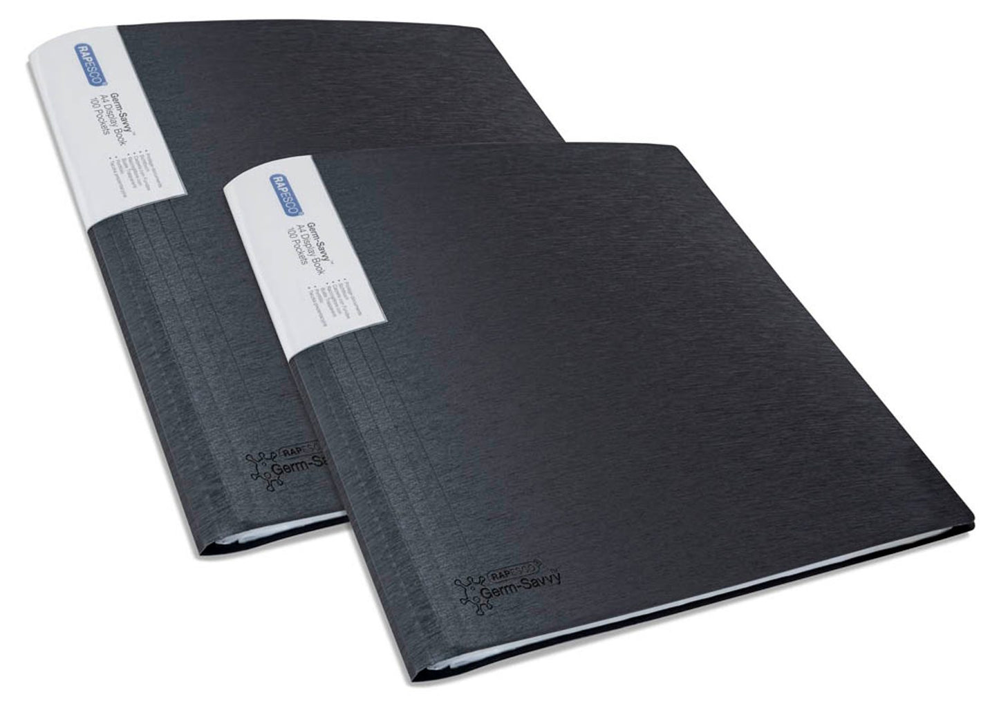 RAPESCO® Germ-Savvy™ Sichtbuch DIN A4, schwarz