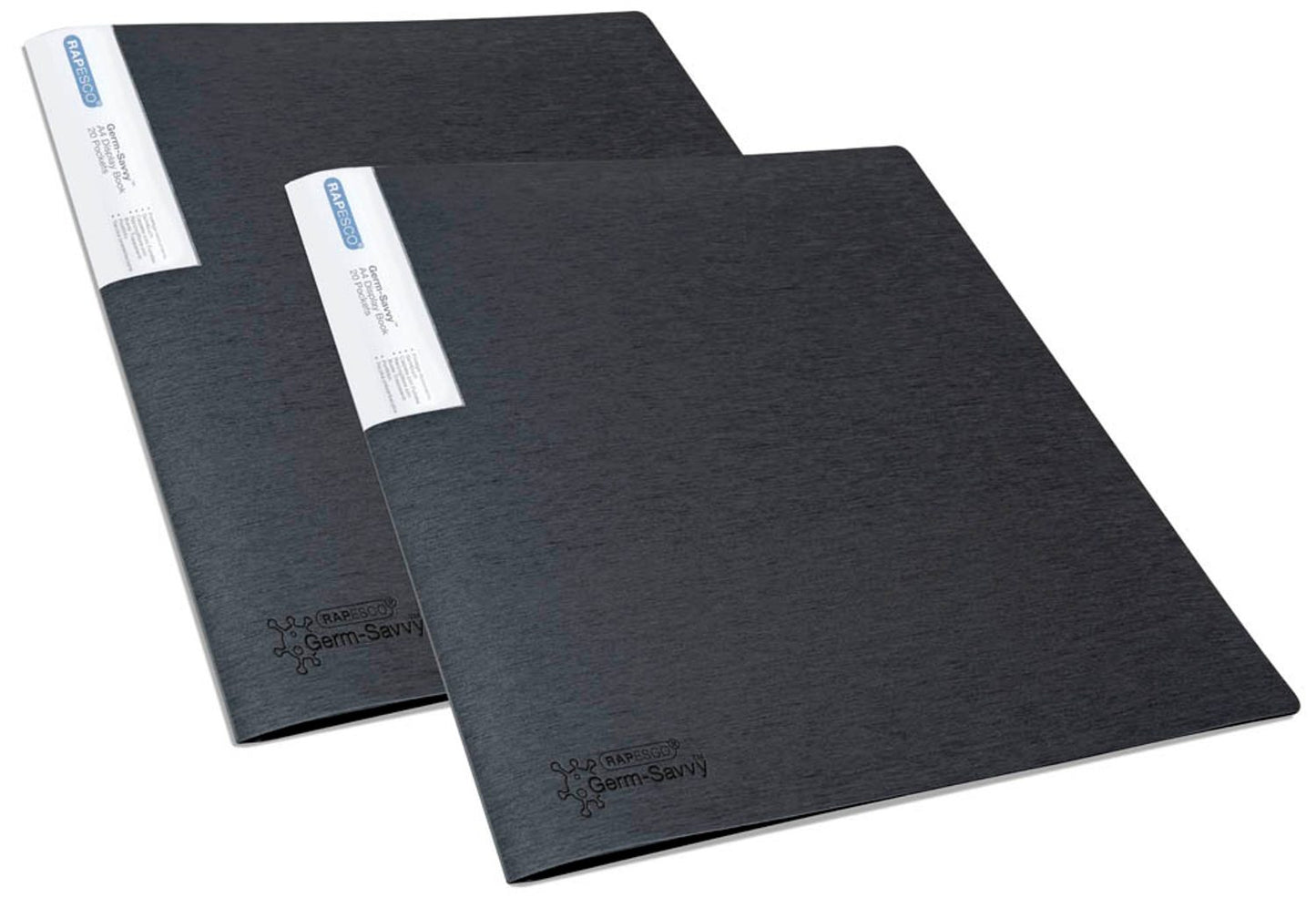 RAPESCO® Germ-Savvy™ Sichtbuch DIN A4, schwarz