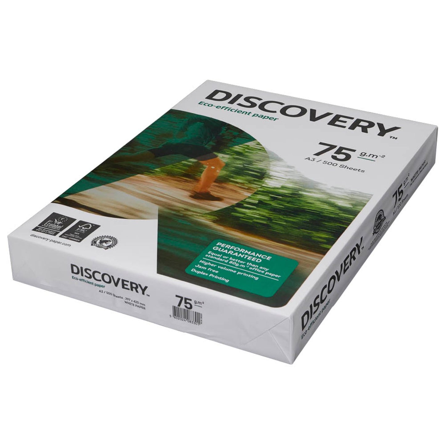 DISCOVERY Kopierpapier DIN A3 75 g/qm | 8342B75LAAB | 1 Pack = 500 Blatt
