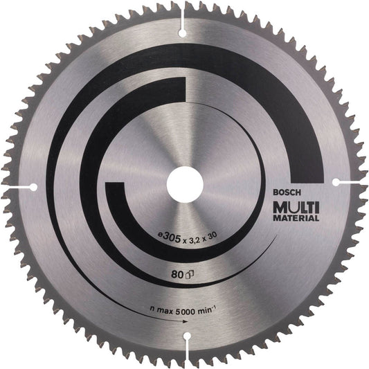 BOSCH Multi Material Kreissägeblatt 305,0 mm, 80 Zähne | 2608640452