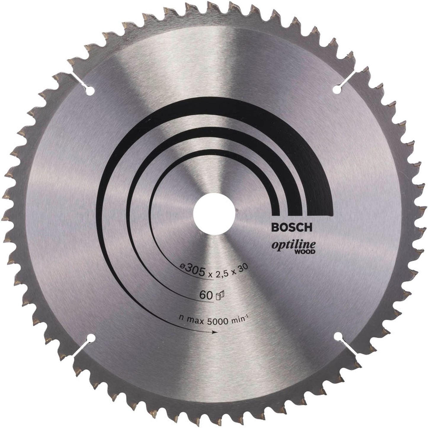 BOSCH Optiline Wood Kreissägeblatt 305,0 mm, 60 Zähne | 2608640441