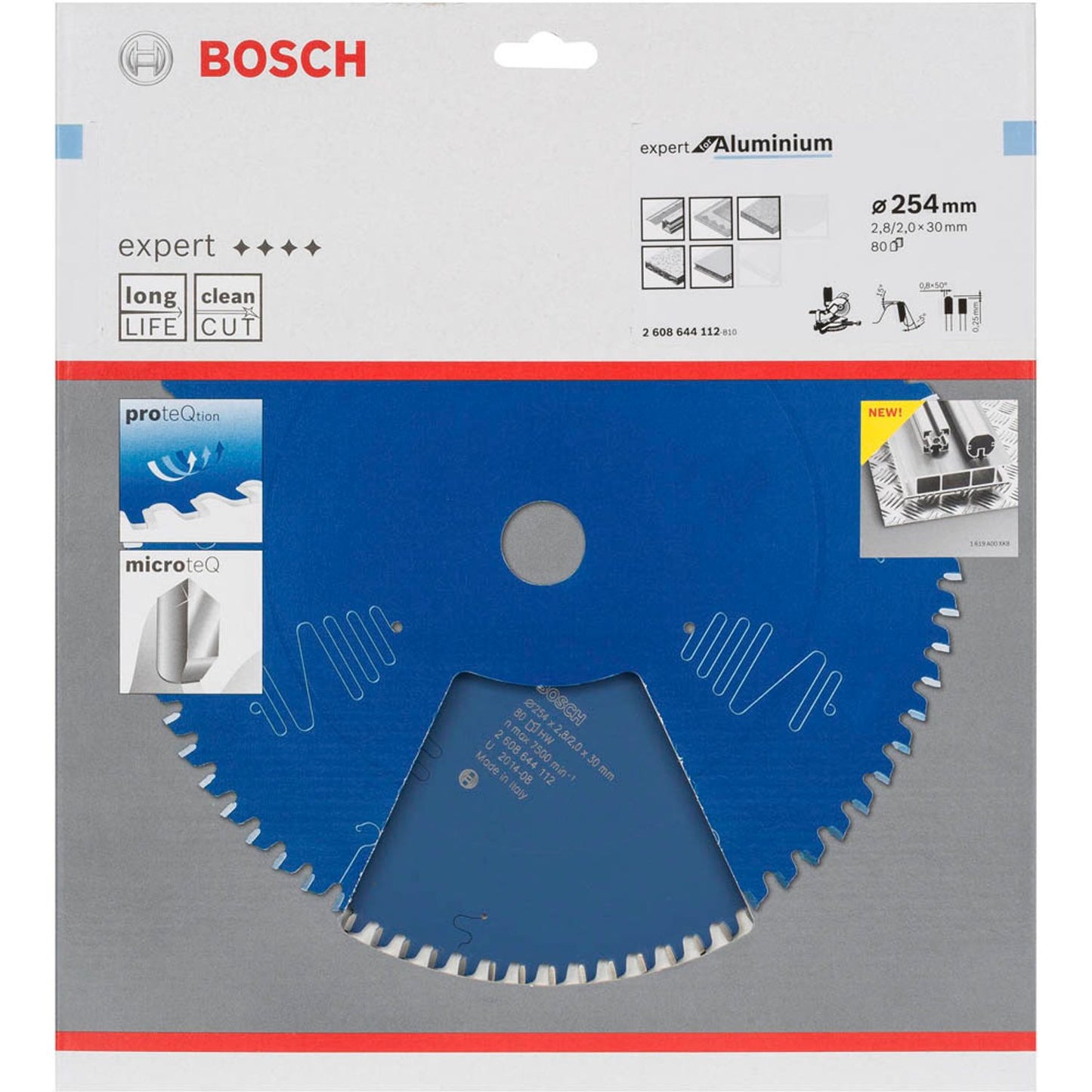 BOSCH EXPERT for Aluminium Kreissägeblatt 254,0 mm, 80 Zähne | 2608644112
