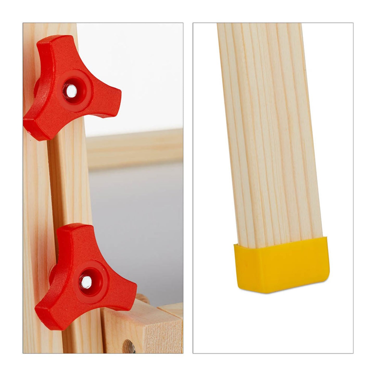 relaxdays Kindertafel 39,0 x 32,0 cm weiß/grün | 10027238_0