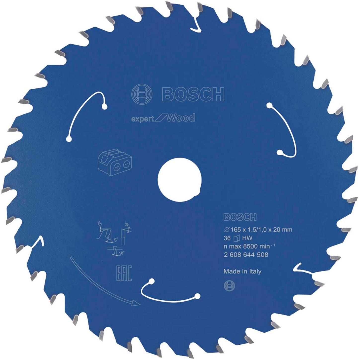 BOSCH EXPERT for Wood Kreissägeblatt 165,0 mm, 36 Zähne | 2608644508