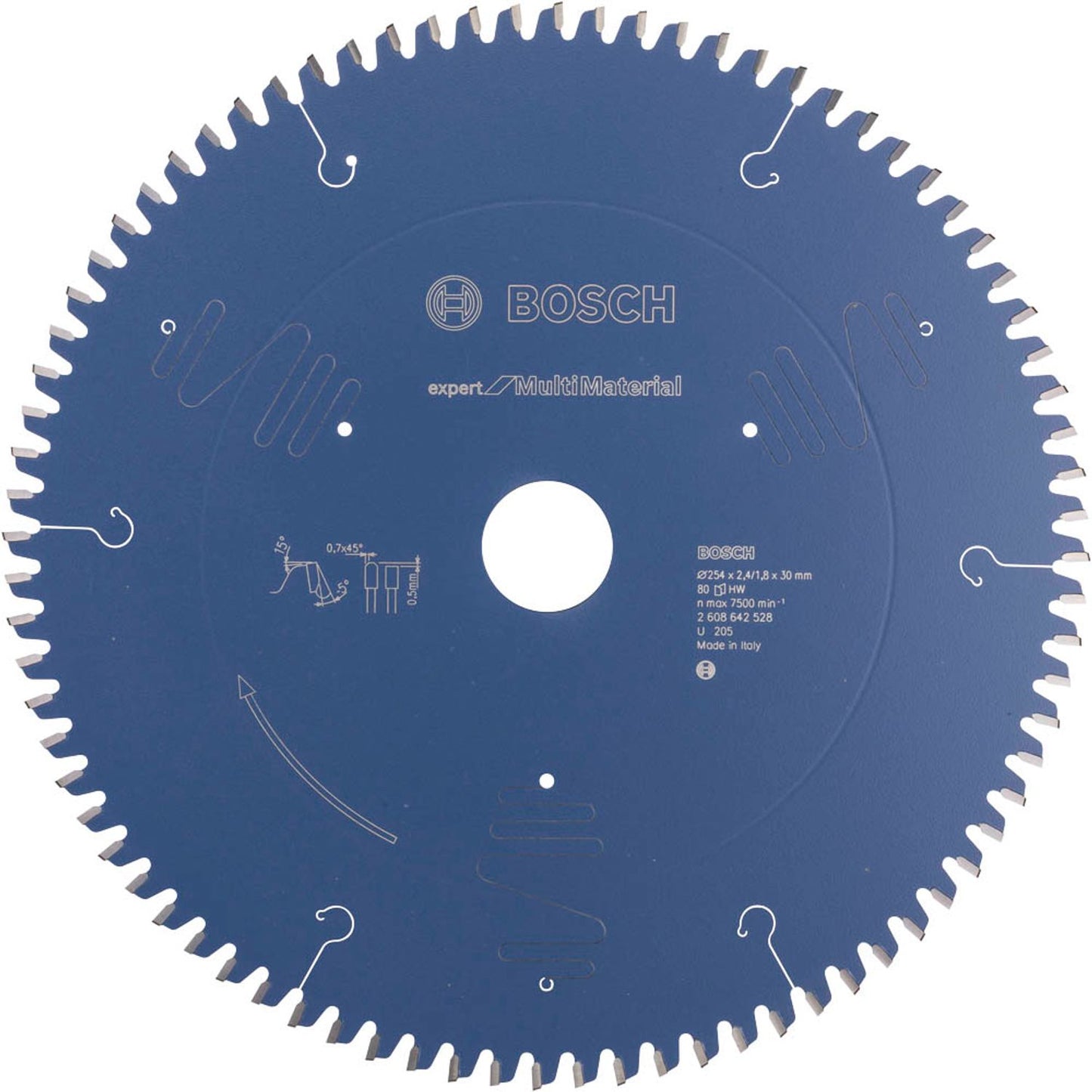 BOSCH EXPERT for Multi Material Kreissägeblatt 254,0 mm, 80 Zähne | 2608642528