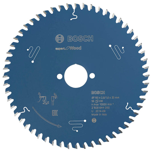 BOSCH EXPERT for Wood Kreissägeblatt 190,0 mm, 56 Zähne | 2608644050
