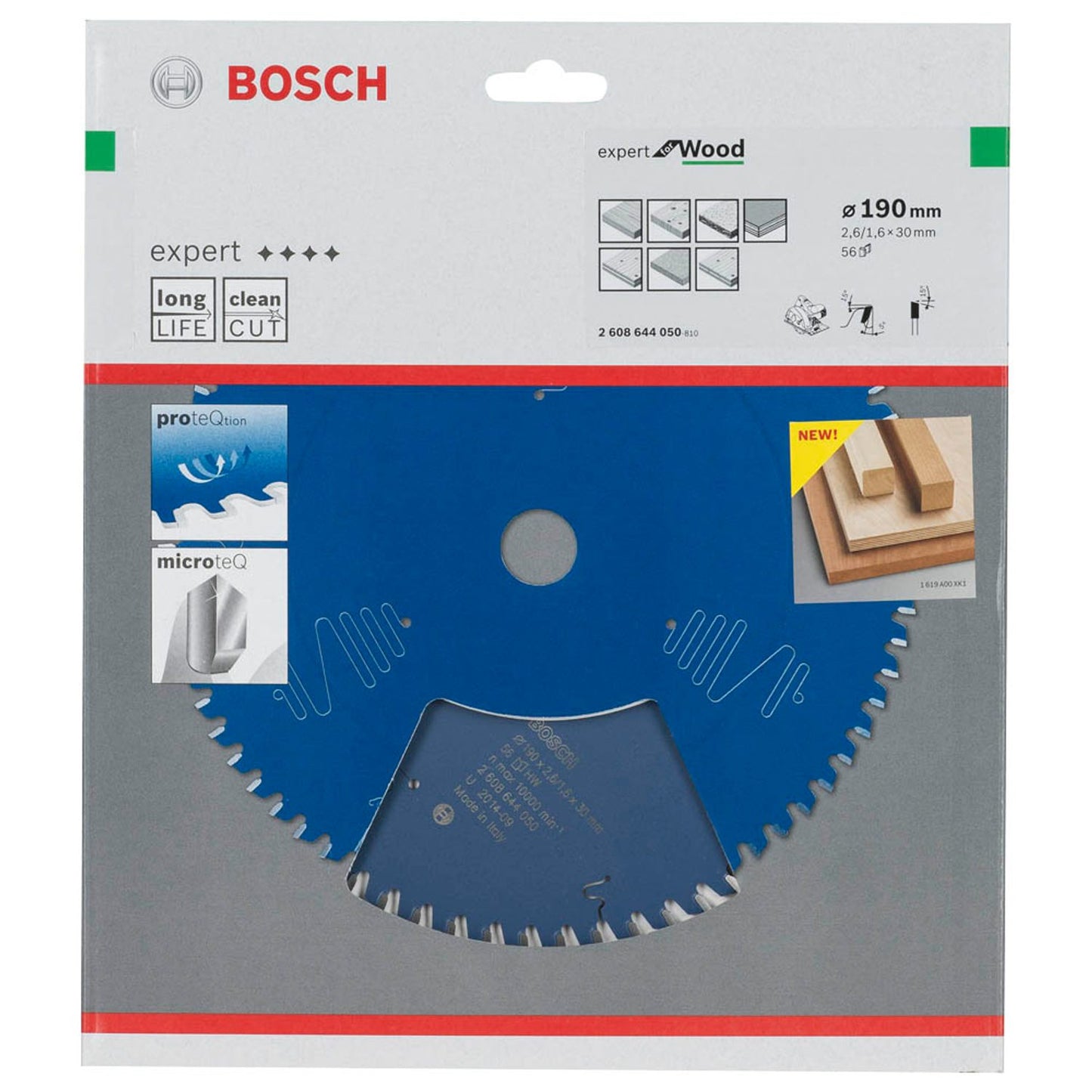 BOSCH EXPERT for Wood Kreissägeblatt 190,0 mm, 56 Zähne | 2608644050