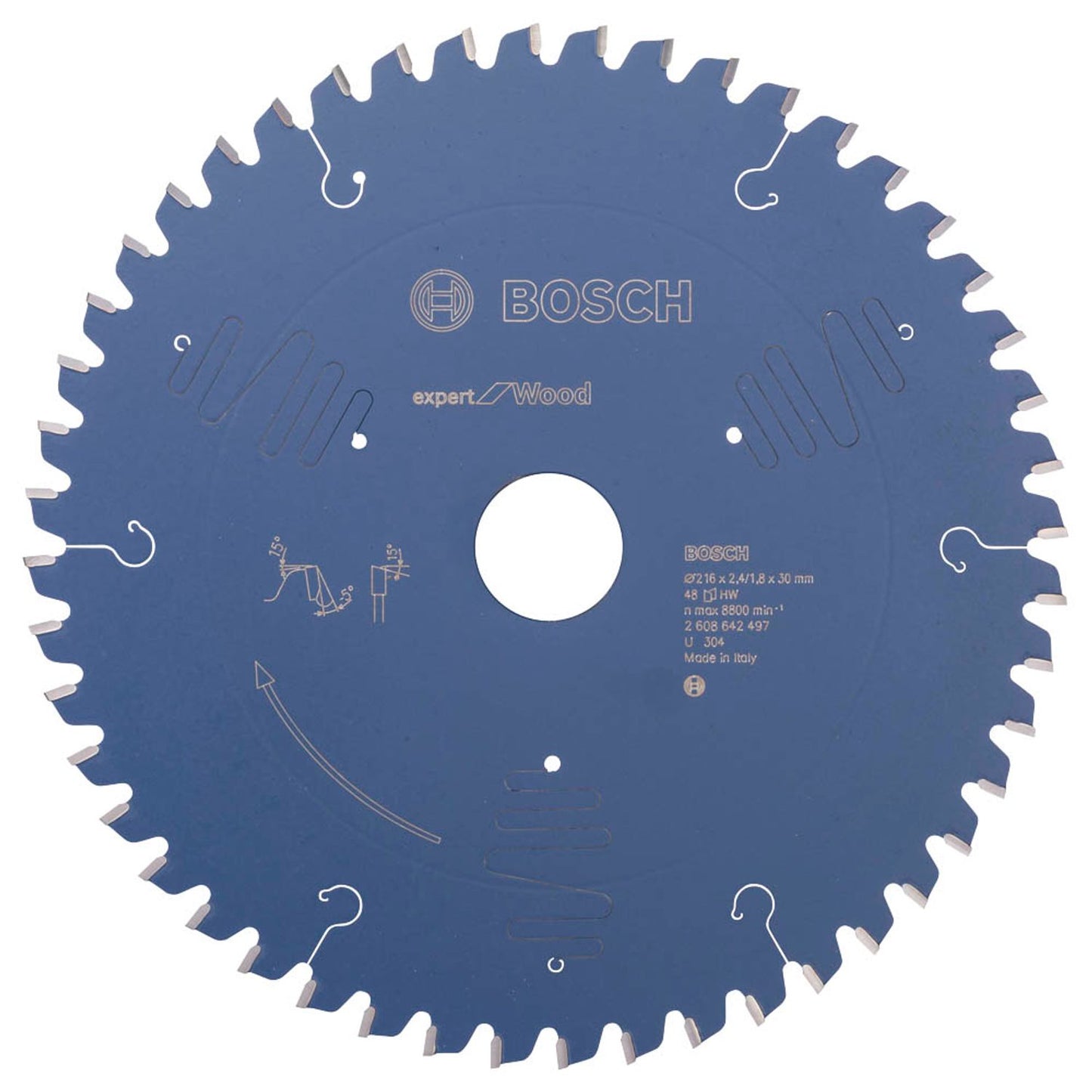BOSCH EXPERT for Wood Kreissägeblatt 216,0 mm, 48 Zähne | 2608642497