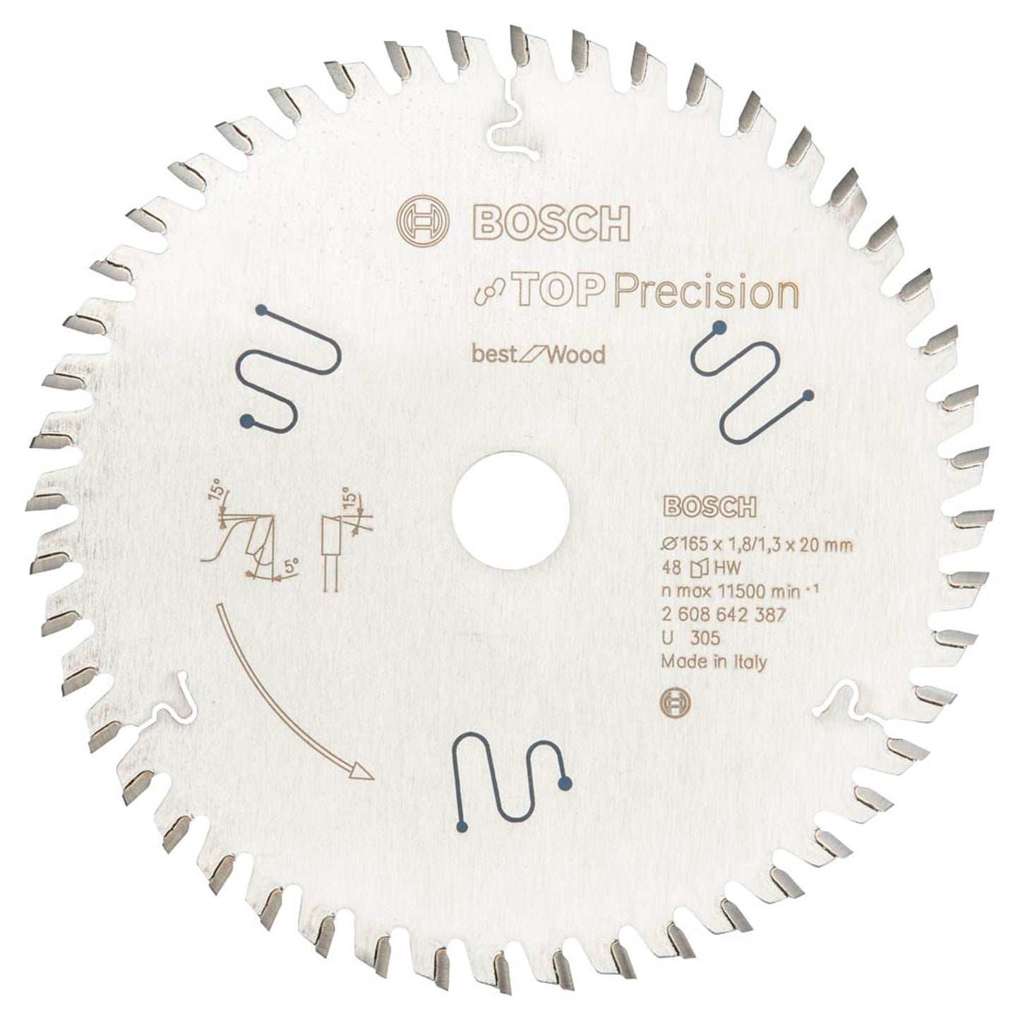 BOSCH Best for Multi Material Kreissägeblatt 165,0 mm, 56 Zähne | 2608642387