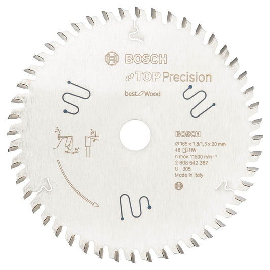 BOSCH Best for Multi Material Kreissägeblatt 165,0 mm, 56 Zähne | 2608642387