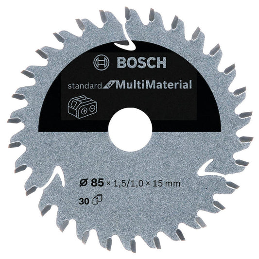 BOSCH Standard for Multi Material Kreissägeblatt 85,0 mm, 30 Zähne | 2608837752