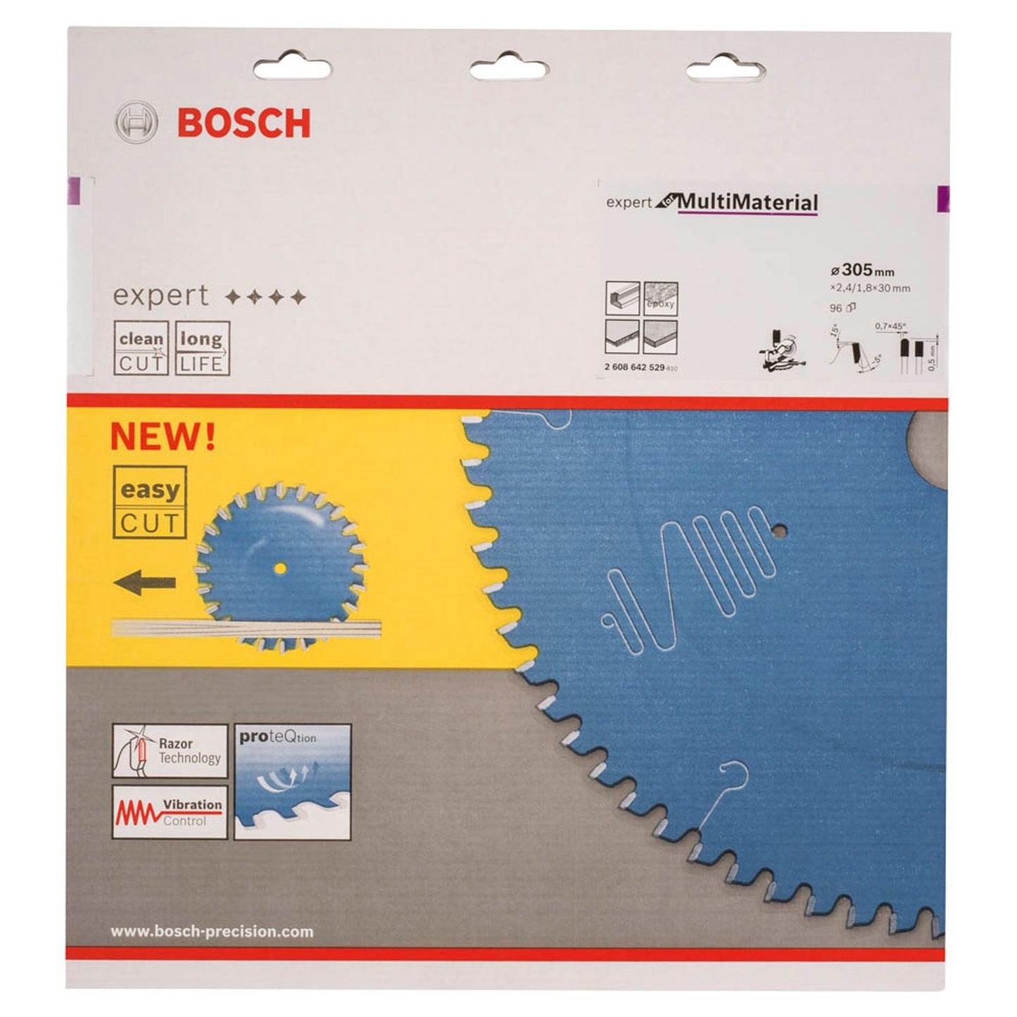 BOSCH EXPERT for Multi Material Kreissägeblatt 305,0 mm, 96 Zähne | 2608642529