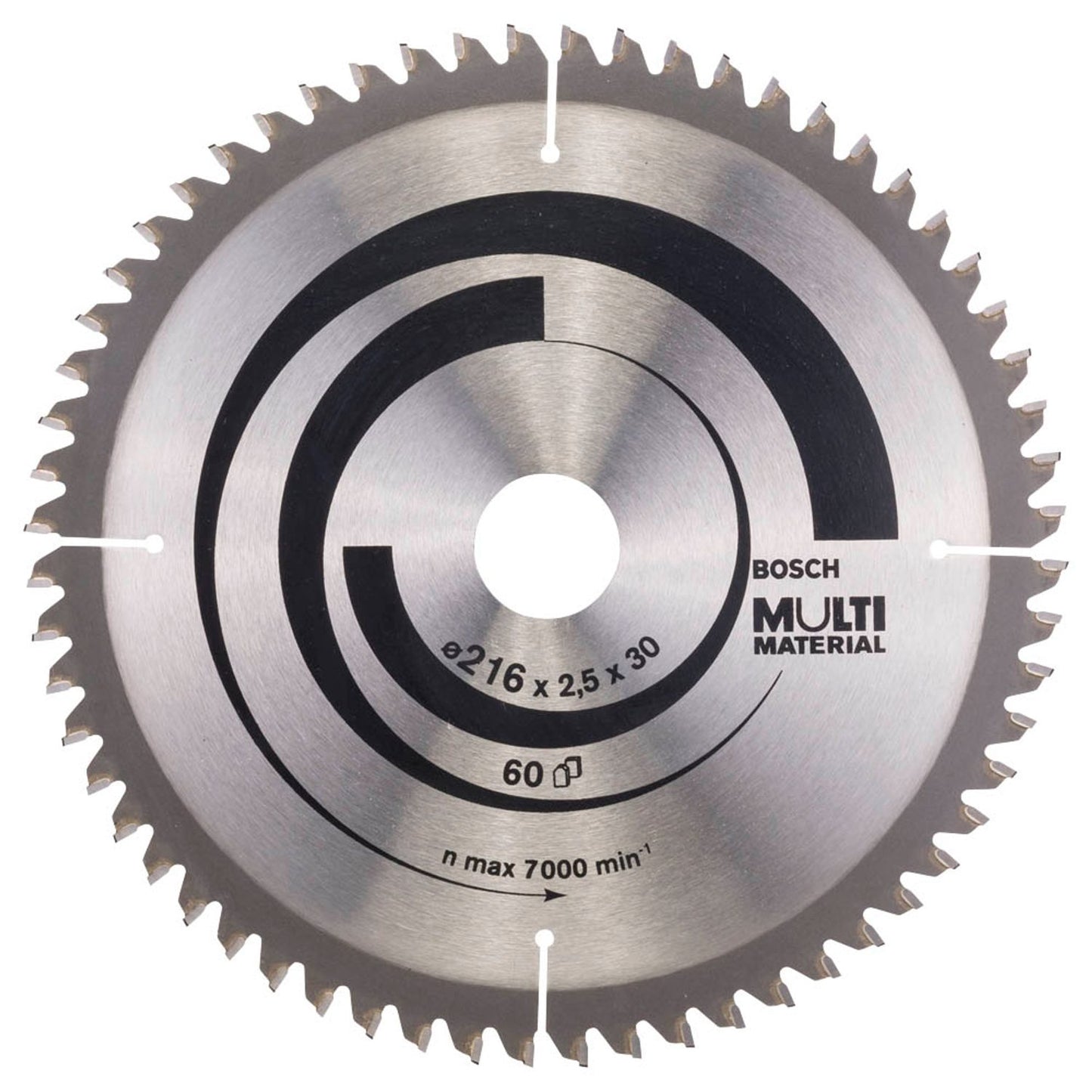 BOSCH Multi Material Kreissägeblatt 216,0 mm, 60 Zähne | 2608640446
