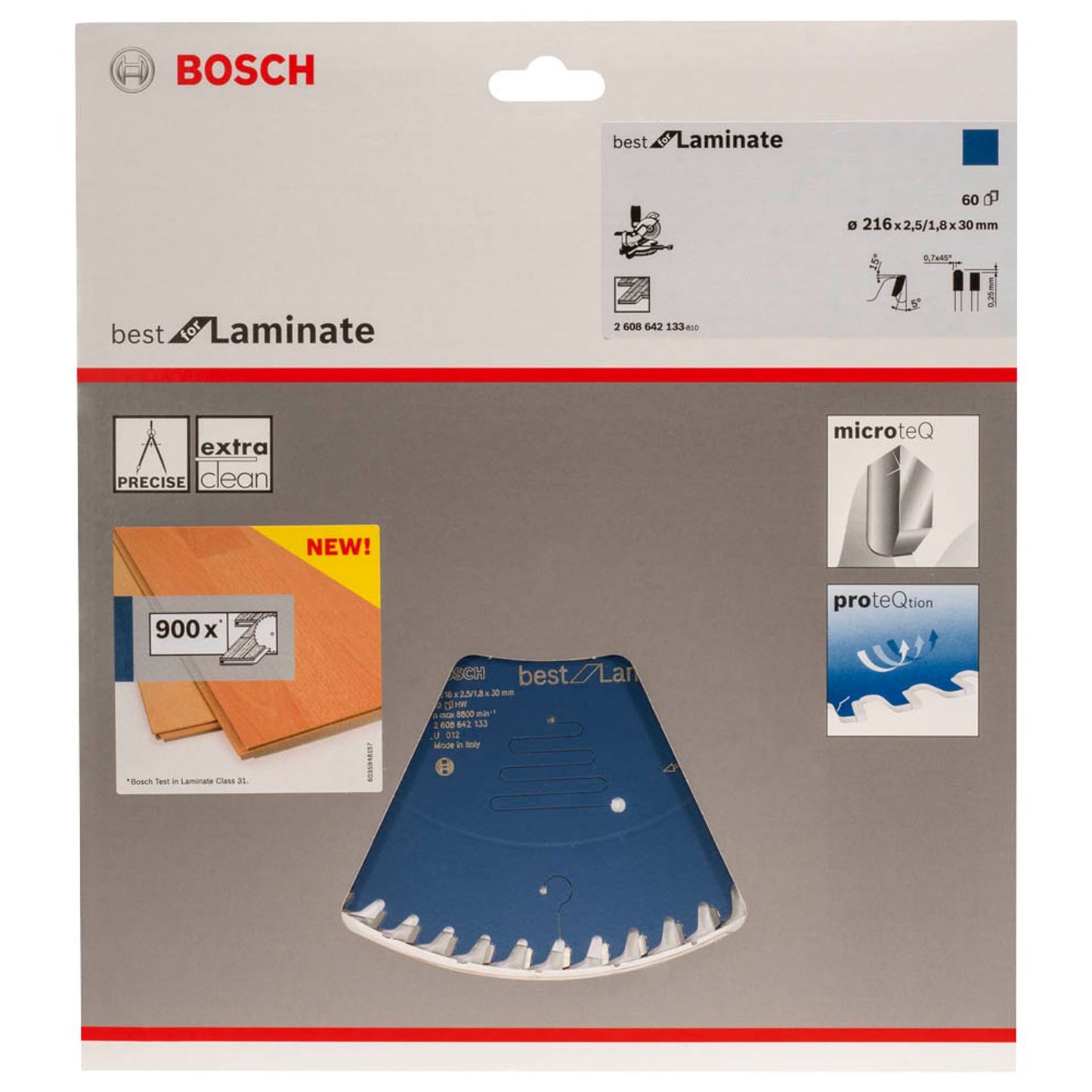 BOSCH Best for Laminate Kreissägeblatt 216,0 mm, 60 Zähne | 2608642133