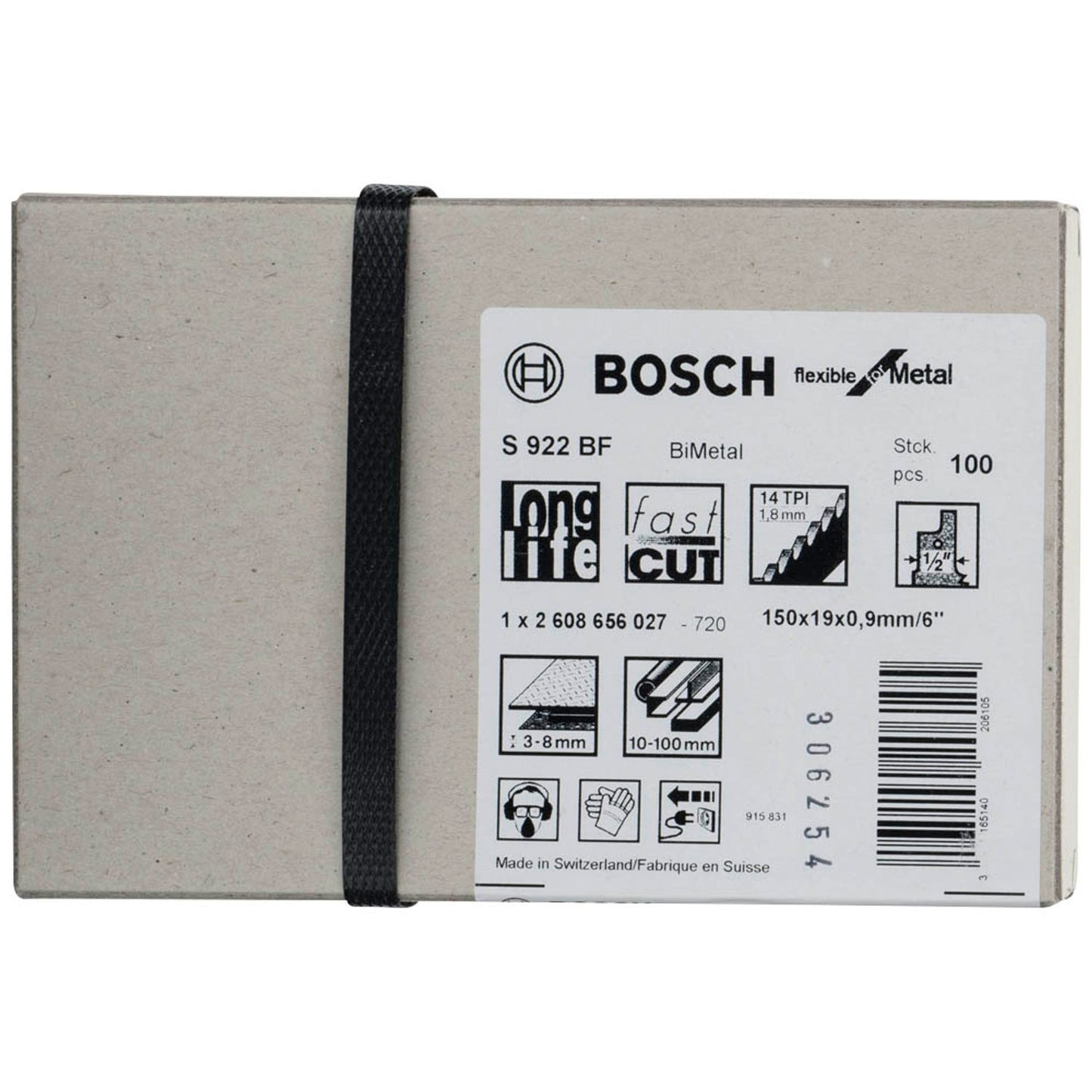 BOSCH S 922 BF Säbelsägeblätter | 2608656027 | 1 Pack = 100 St.