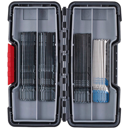 BOSCH Wood and Metal Stichsägeblätter-Set 40-teilig | 2607010904