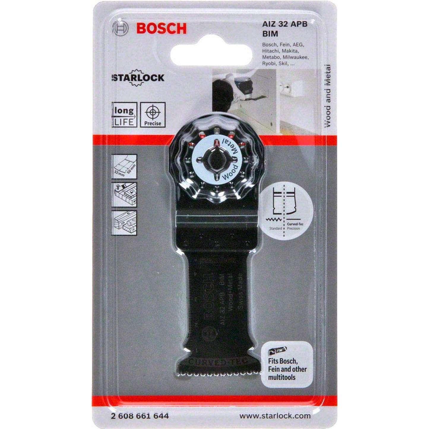 BOSCH AIZ 32 APB Wood and Metal Tauchsägeblatt | 2608661644