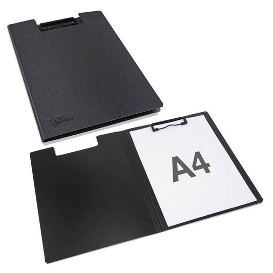 RAPESCO® Klemmbrettmappe Germ-Savvy DIN A4 schwarz Kunststoff | 1641