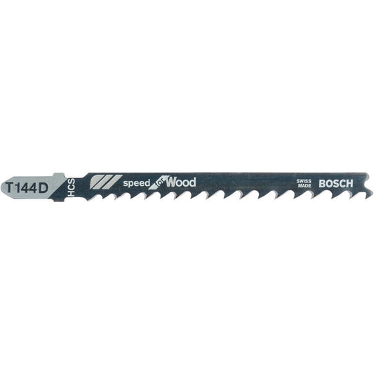 BOSCH T 144 D Stichsägeblätter | 2608630040 | 1 Pack = 5 St.