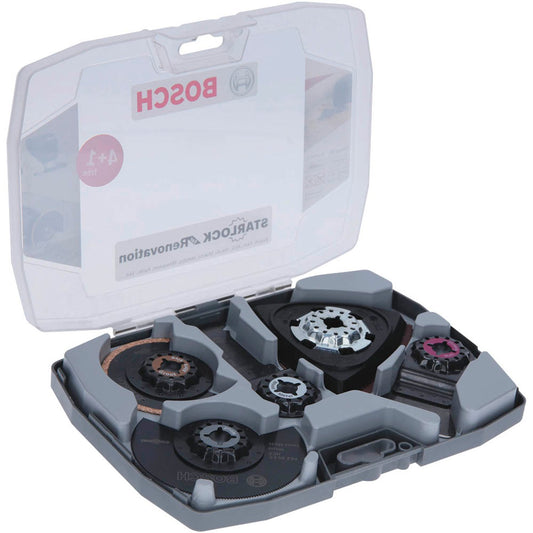 BOSCH Starlock Best of Renovation Segment- und Tauchsägeblätter-Set 8-teilig | 2608664624