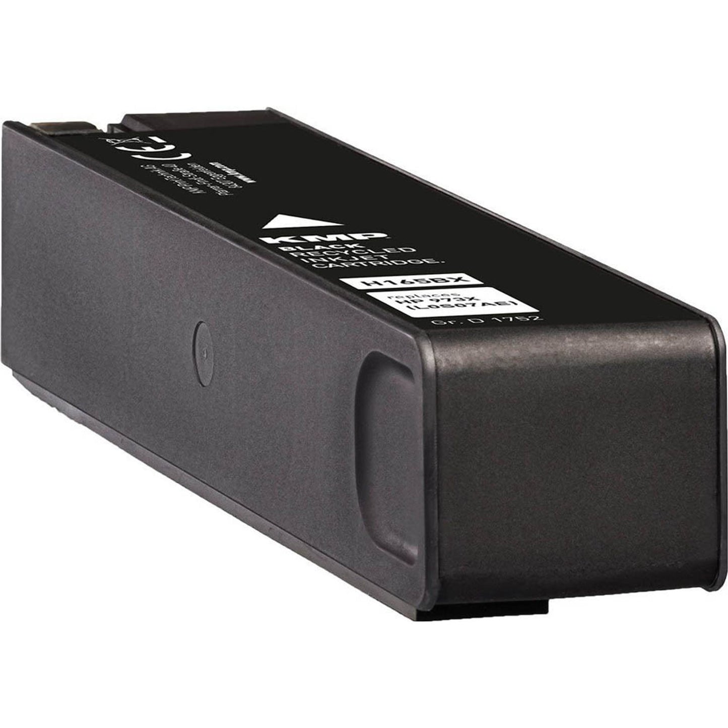 KMP H165BX schwarz Druckerpatrone kompatibel zu HP 973X (L0S07AE) | 1752,4001