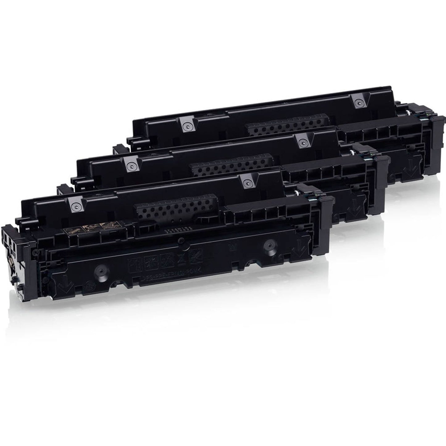 KMP H-T242XCMY cyan, magenta, gelb Toner kompatibel zu HP 410X (CF252XM), 3er-Set | 2538,3030 | 1 Pack = 3 St.