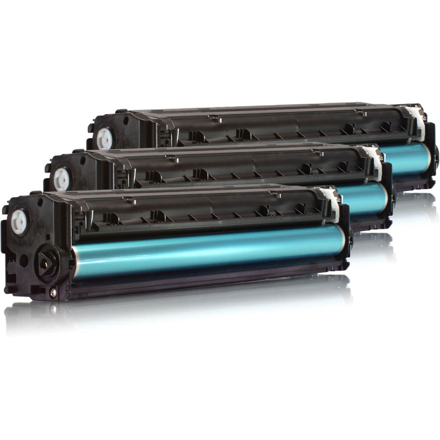 KMP H-T189CMY cyan, magenta, gelb Toner kompatibel zu HP 312A (CF440AM), 3er-Set | 2528,0030 | 1 Pack = 3 St.