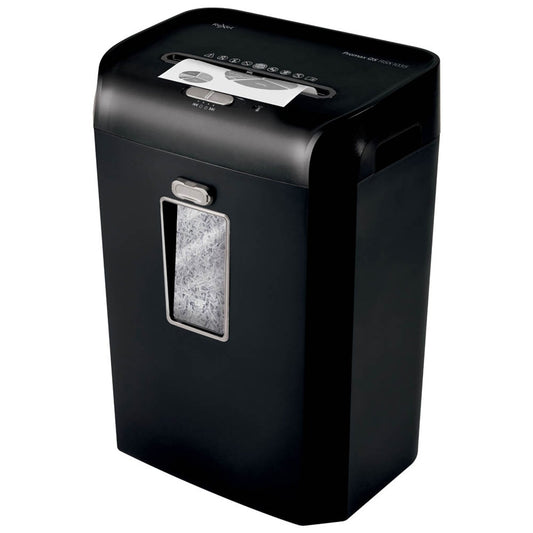 Rexel ProMax RSX1035 Aktenvernichter mit Partikelschnitt P-4, 4 x 40 mm, bis , schwarz | 2104585EU