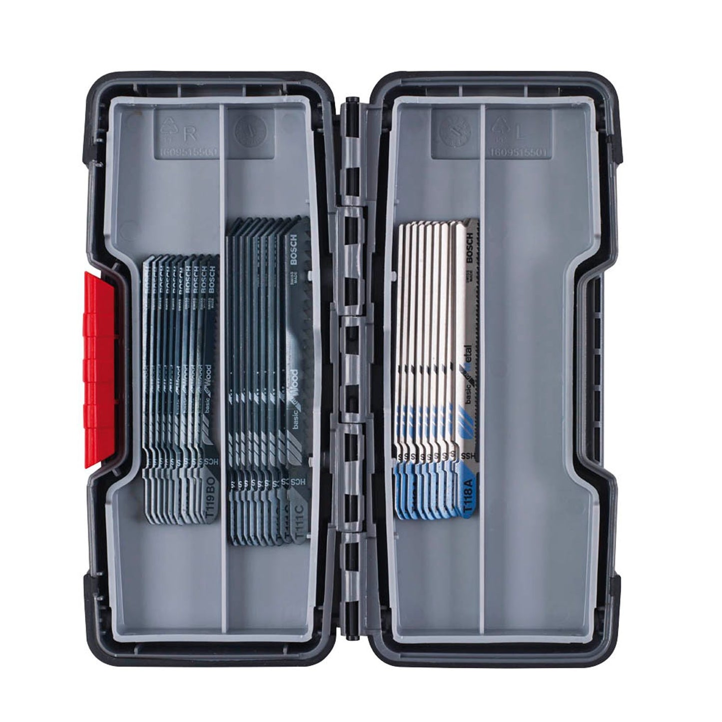 BOSCH ToughBox Basic Wood/Metal Stichsägeblätter-Set 30-teilig | 2607010903