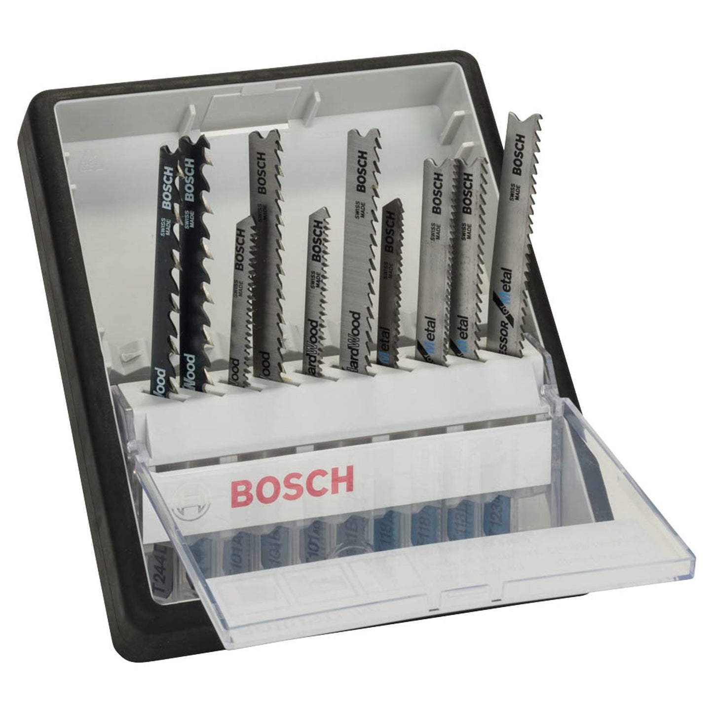 BOSCH Robust Line Wood and Metal Stichsägeblätter-Set 10-teilig | 2607010542