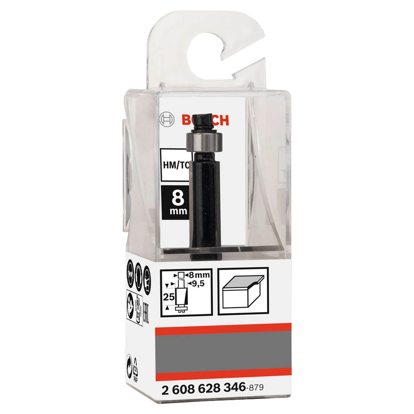 BOSCH Standard for Wood Bündigfräser 1-teilig | 2608628346