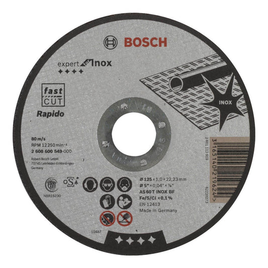 BOSCH Trennscheibe EXPERT for Inox - Rapido | 2608600549