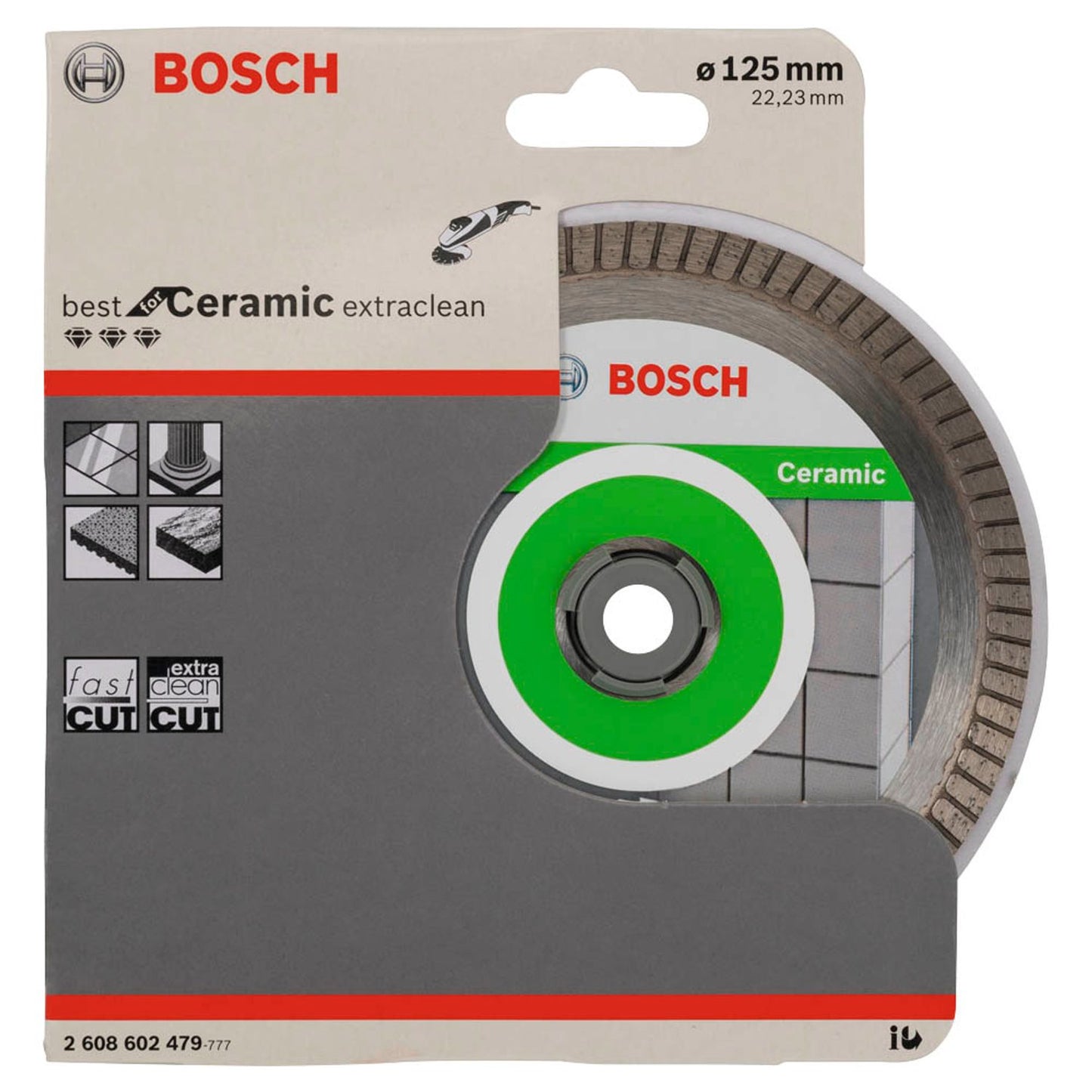 BOSCH Diamant-Trennscheibe Best Ceramic Turbo | 2608602479