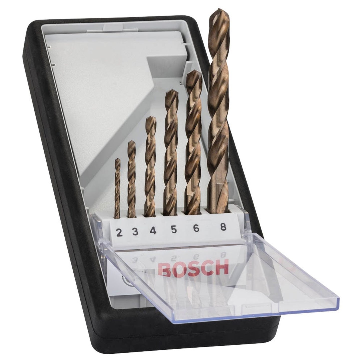 BOSCH Robust Line HSS Cobalt-Legierung Metallbohrer-Set, 6-teilig | 2607019924