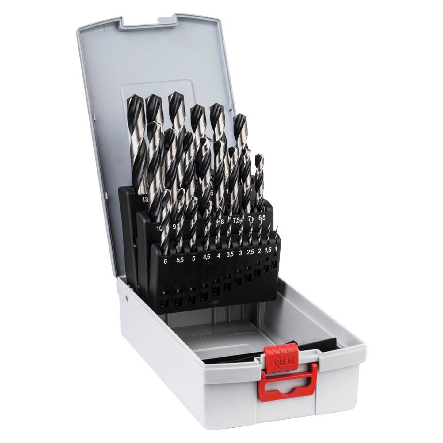 BOSCH ProBox HSS PointTeQ Metallbohrer-Set, 25-teilig | 2608577352