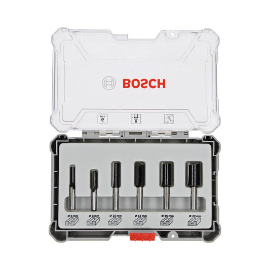 BOSCH Standard for Wood Nutfräser-Set 6-teilig | 2607017466