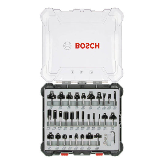 BOSCH Mixed Set Fräser-Set 30-teilig | 2607017475