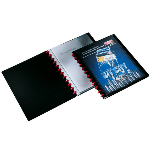 DURABLE Ringmappe DURALOOK® EASY PLUS schwarz | 242701