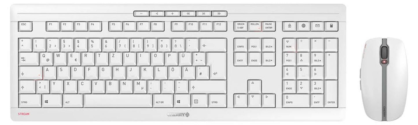 CHERRY STREAM DESKTOP Tastatur-Maus-Set kabellos