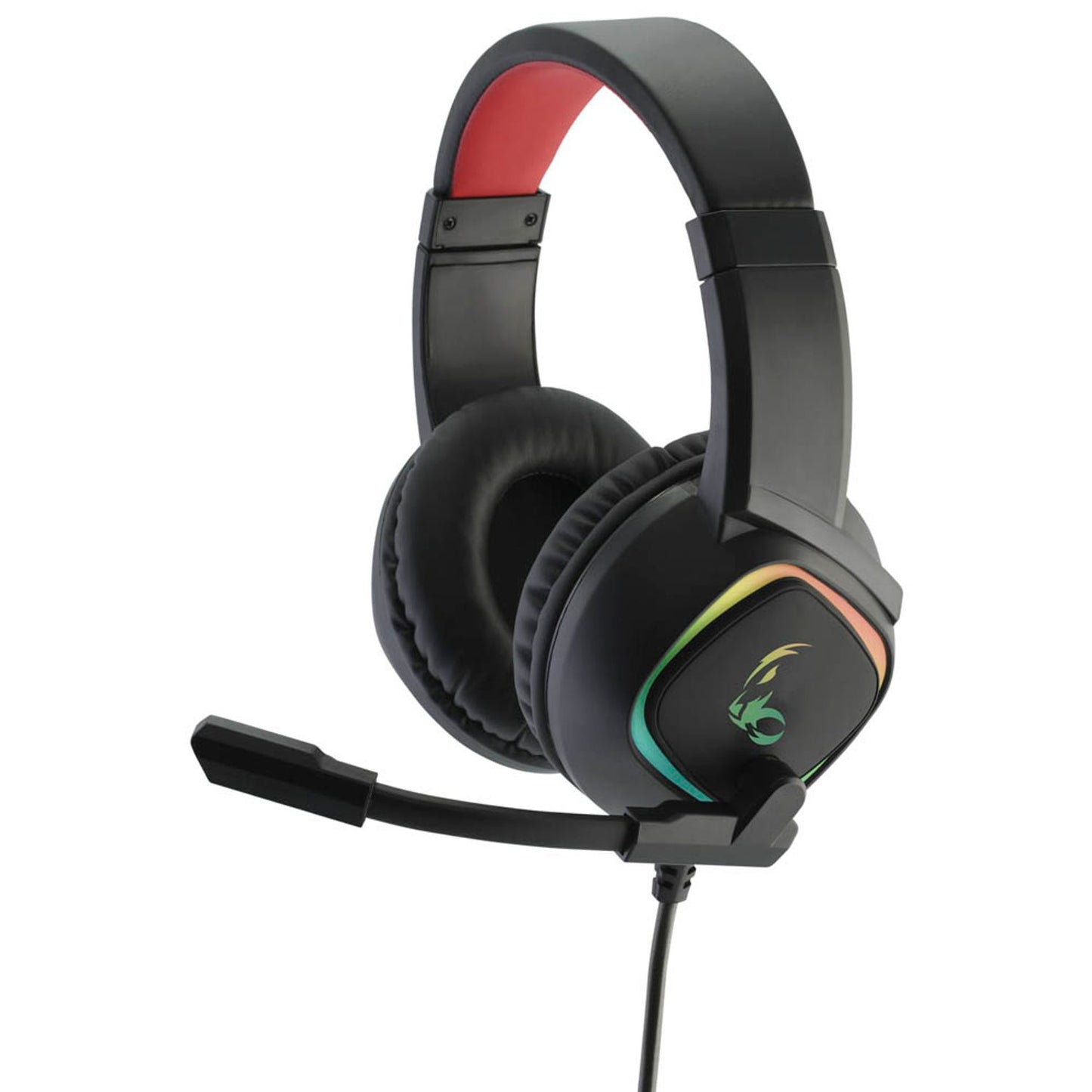 MediaRange 7.1 Gaming-Headset schwarz, rot | MRGS301