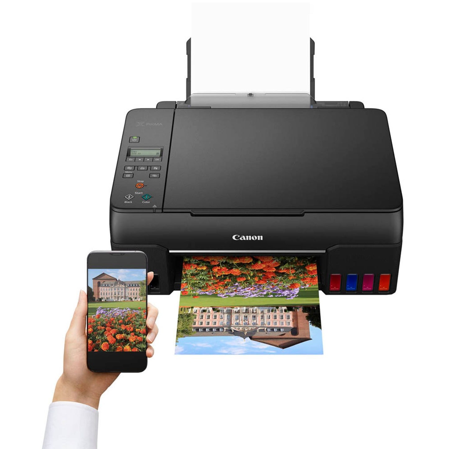 Canon PIXMA G650 3 in 1 Tintenstrahl-Multifunktionsdrucker schwarz | 4620C006
