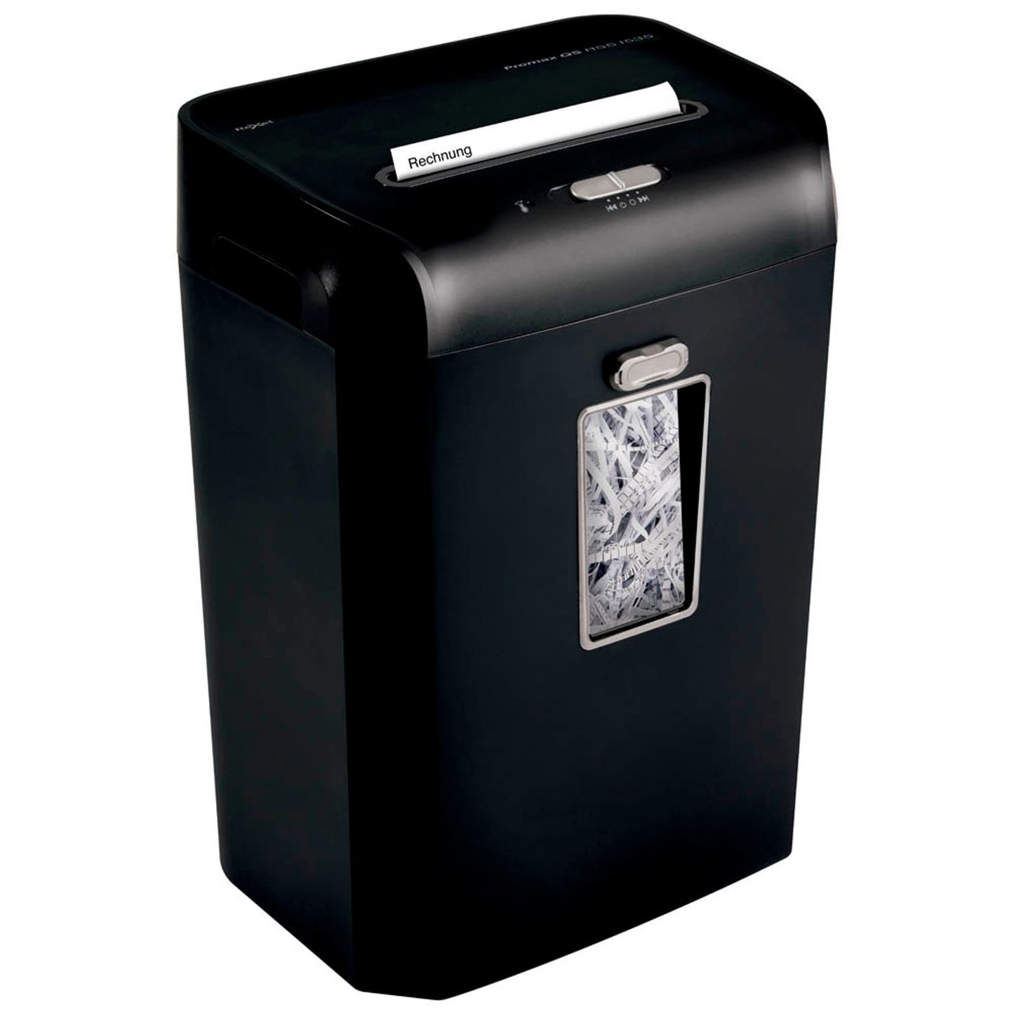 Rexel ProMax RSS1535 Aktenvernichter mit Streifenschnitt P-2, 6 mm, bis , schwarz | 2104586EU