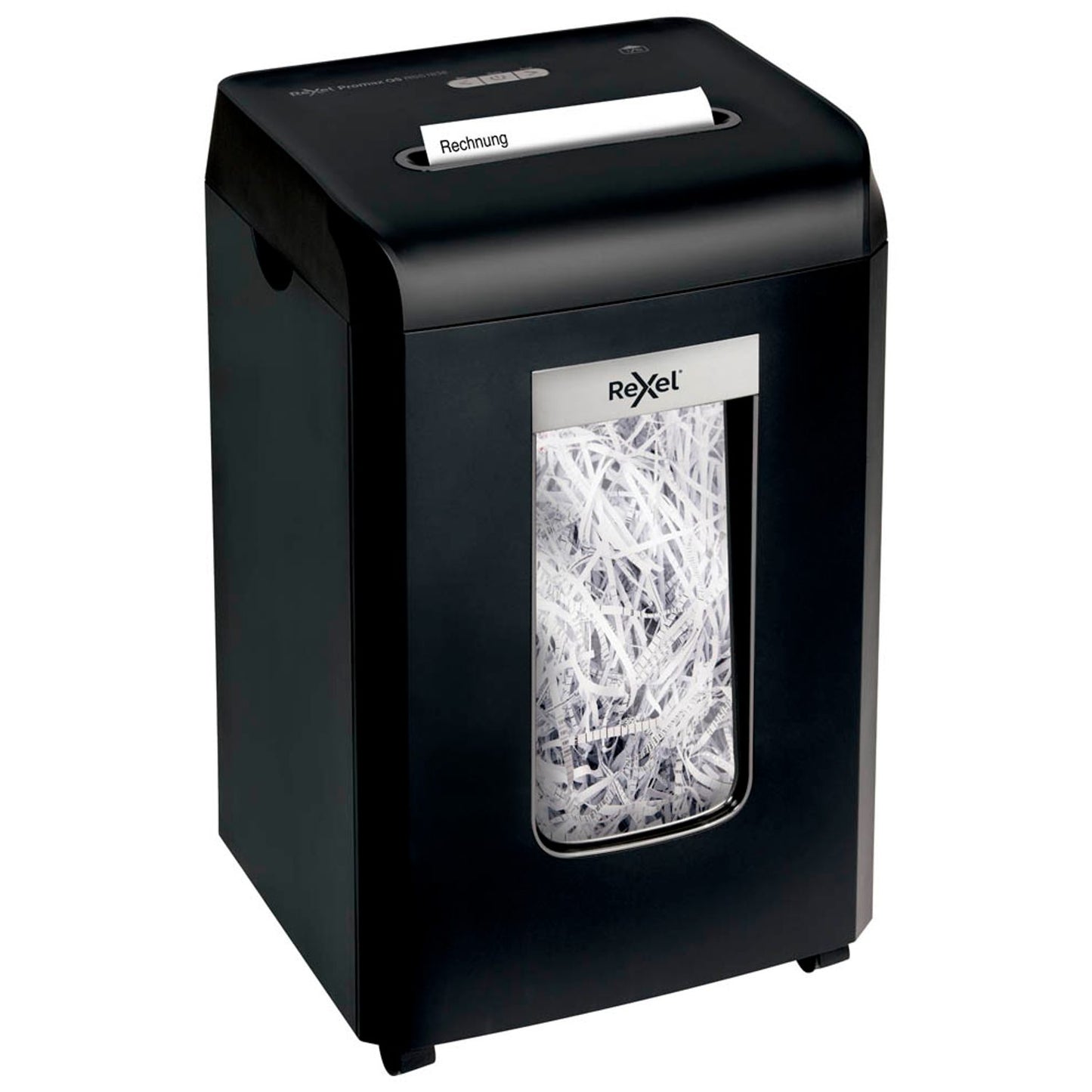 Rexel ProMax RSS1838 Aktenvernichter mit Streifenschnitt P-2, 6 mm, bis , schwarz | 2104588EU