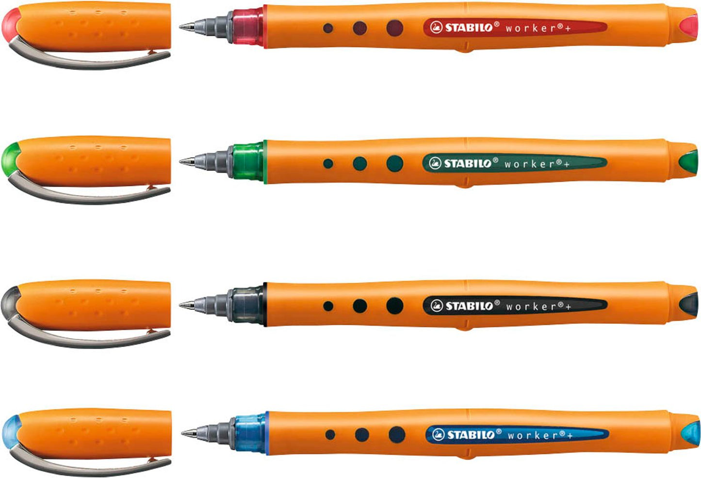 STABILO worker®+ Tintenroller orange 0,3 mm,