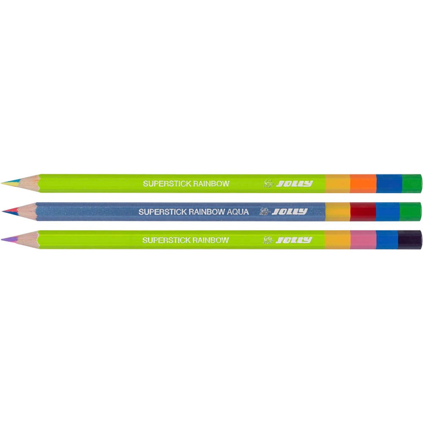 JOLLY SUPERSTICK RAINBOW Buntstifte farbsortiert | 3740-0004 | 1 Pack = 3 St.