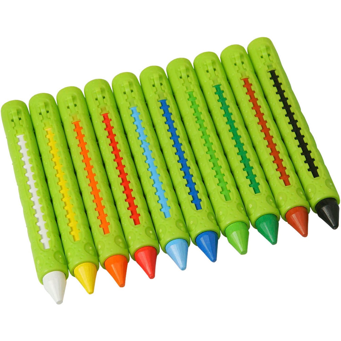 JOLLY SUPERWAXIES Wachsmalstifte farbsortiert | 5955-0015 | 1 Pack = 10 St.